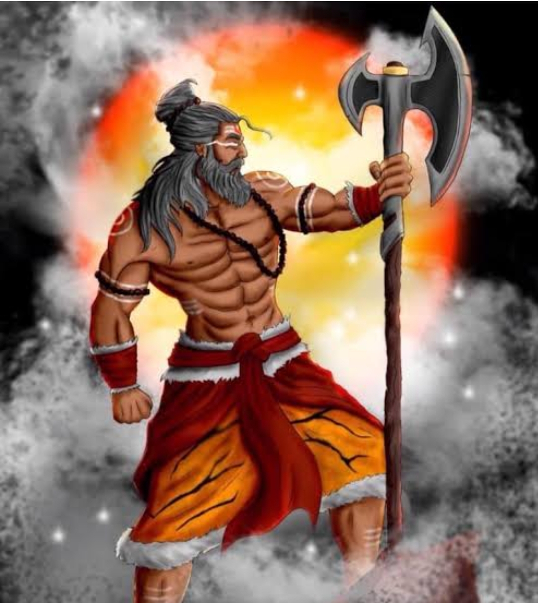 Parashurama 6th Avatar of Lord Vishnu (The Warrior with an Axe ...